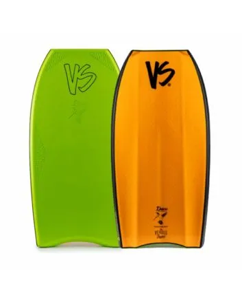 Tabla de Bodyboard Versus Winchester Quantum Quad NRG+ Verde-Naranja