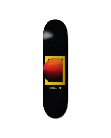 Tabla de Skate Element National Geographic Sun 8.1" x 31.75" Negra