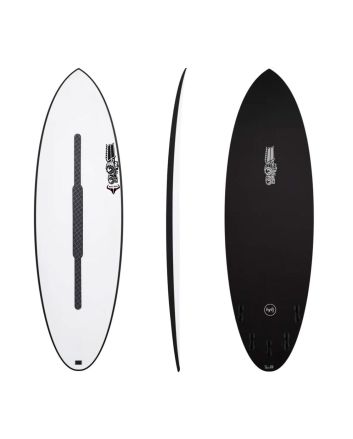 Tabla de Surf Funboard JS Industries Bull Run HYFI 3.0 6'0 con round tail 35L sistema FCS II 5-fin