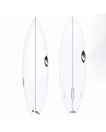 Tabla de surf Shortboard Sharpeye Holy Toledo 2.5 5'11 Blanca Swallow Tail FCS 2 26.7 Litros