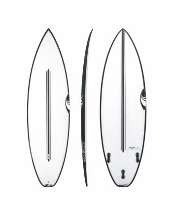 Tabla de Surf Shortboard SharpEye Inferno 72 6'0 E3 Lite 31 Litros Blanca FCS II