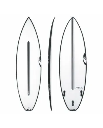 Tabla de Surf Shortboard SharpEye Inferno 72 6'0 E3 Lite 31 Litros Blanca FCS II