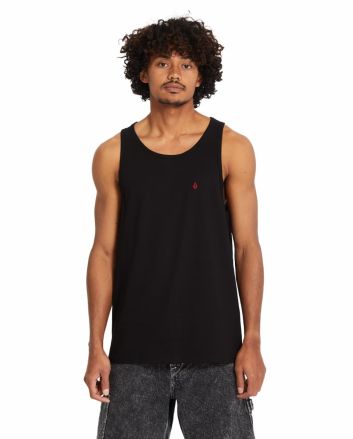 Hombre con sin mangas Volcom Stone Blanks Negra