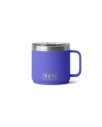 Taza térmica Yeti Rambler 14oz Stackable Mug Violeta Ultramarine