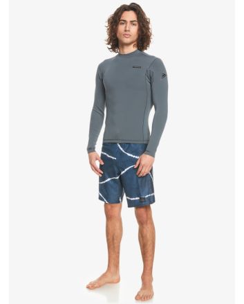 Hombre con top de neopreno de manga larga Quiksilver Everyday Sessions 1.5 mm gris