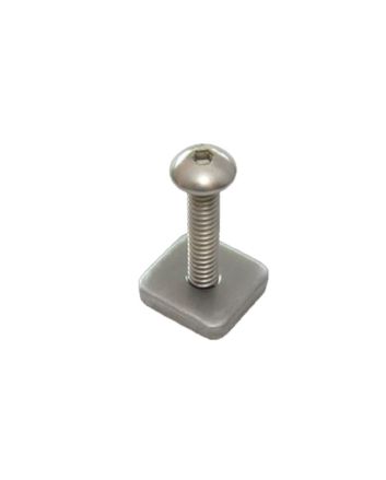 Tornillo y placa FCS para quilla de Longboard Smart Screw
