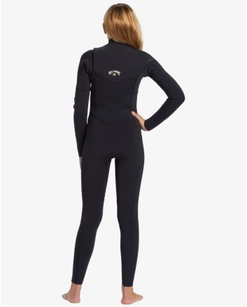 Niña con Traje de Surf GBS con Cremallera en el Pecho Billabong 4/3mm Synergy Natural Night Fall