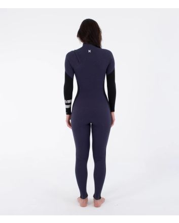 Mujer con traje de surf Hurley PLUS 4/3mm color Vintage Iris