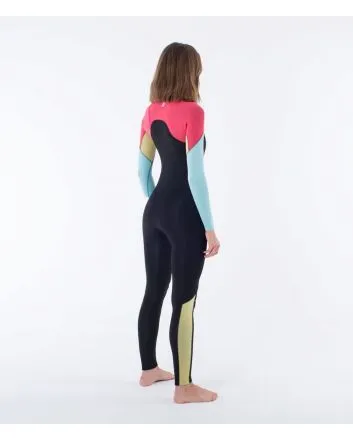 Mujer con Traje de surf Hurley Advant 4/3mm Fullsuit Spiced Coral