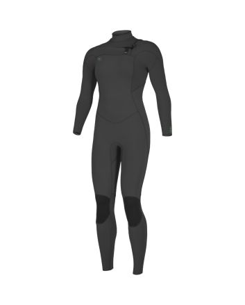 Traje de neopreno con cremallera en el pecho O'Neill Ninja 5/4mm negro para mujer