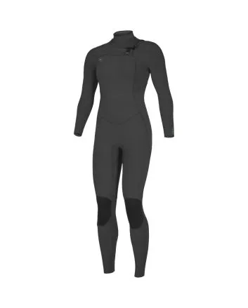 Traje de neopreno con cremallera en el pecho O'Neill Ninja 5/4mm negro para mujer