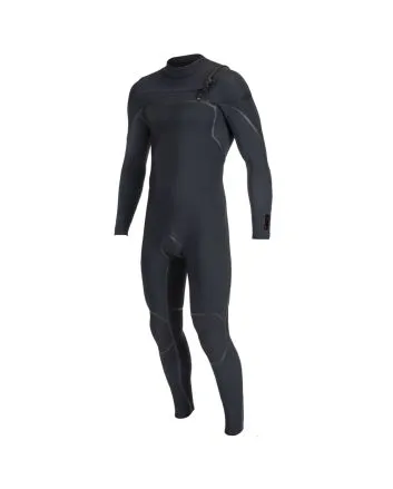 Traje de surf con cremallera en el pecho O'Neill Hyperfreak Fire 4/3mm Plus negro para hombre