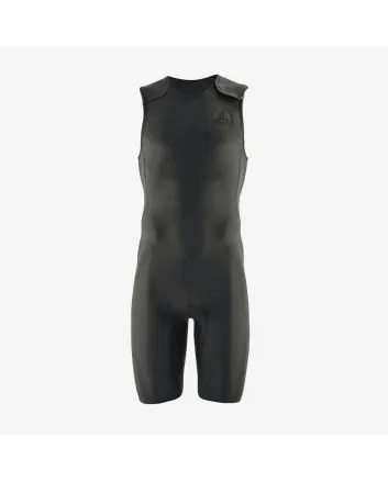 Traje de surf corto sin mangas Patagonia Men's R1 Lite Yulex Short John negro para hombre