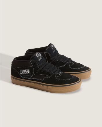 Zapatillas de Skate Vans Half Cab color Negro-Goma-Blanco para hombre 