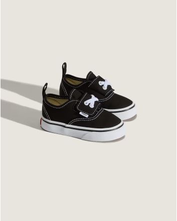 Zapatillas Vans Authentic negras con cordón elástico para bebé 1-4 años