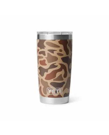 Vaso Térmico Yeti Rambler 20oz Tumbler Wetlands Camo 