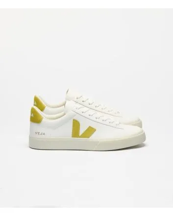Zapatillas Veja Campo Chromefree Leather White Liquor Unisex 