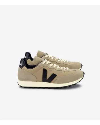 Zapatillas Veja Rio Branco Ripstop Dune Black beige y negras 