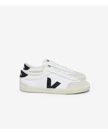 Zapatillas Veja Volley Canvas color Blanco y Negro Unisex