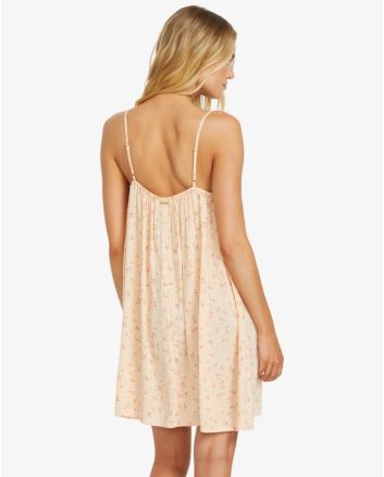 Mujer con Vestido Corto Billabong Sun Spell Mini Peach Parfait 