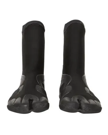 Escarpines de neopreno Vissla 7 Seas 3mm Split Toe negros para hombre