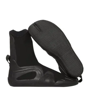 Escarpines de neopreno Vissla 7 Seas 3mm Split Toe negros para hombre