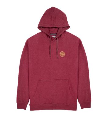 Sudadera con capucha Vissla Scoundrels Granate para hombre