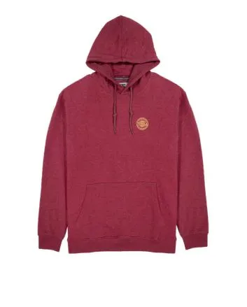 Sudadera con capucha Vissla Scoundrels Granate para hombre