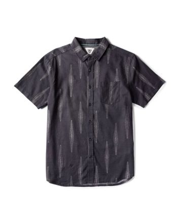 Camisa de manga corta Vissla Seaside Eco Shirt para hombre en color Phantom