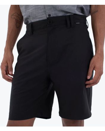 Hombre con Bermudas Híbridas Hurley Phantom Heather 20inch Negras