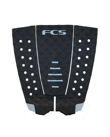 Grip FCS Yago Dora Traction Tail Pad Charcoal Flux 3 piezas