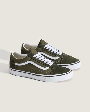 Zapatillas Vans Old Skool 2-Tone Obsidian Fern Verdes Unisex 