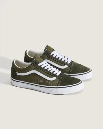 Zapatillas Vans Old Skool 2-Tone Obsidian Fern Verdes Unisex 