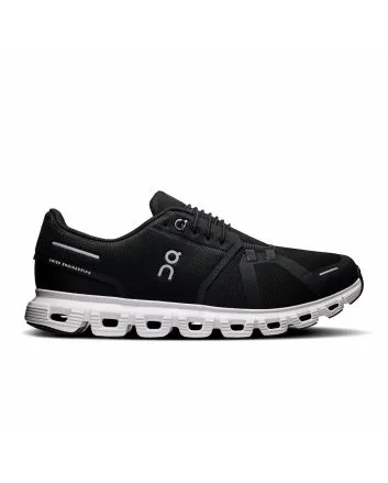 Zapatillas ON Running Cloud 6 Negras y Blancas para hombre 