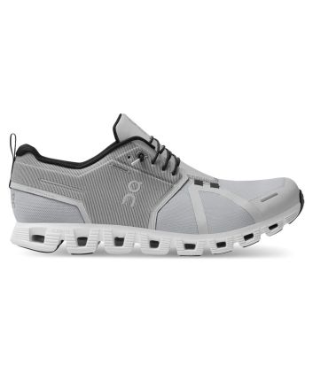 Zapatillas impermeables On Running Cloud 5 Waterproof grises y blancas para hombre