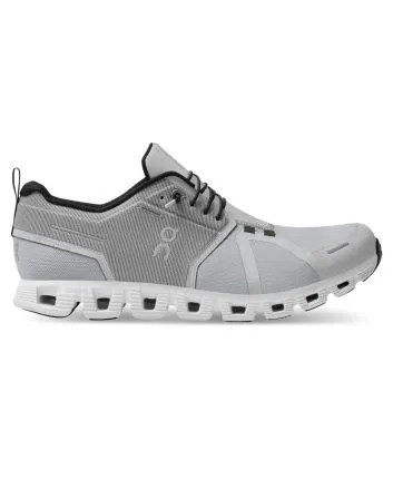 Zapatillas impermeables On Running Cloud 5 Waterproof grises y blancas para hombre