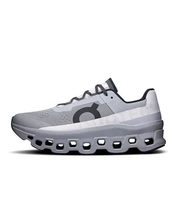 Zapatillas de Running ON Cloudmonster Alloy-Silver Grises para hombre