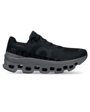 Zapatillas de deporte On Running Cloudmonster color Negro y Gris Imán para mujer