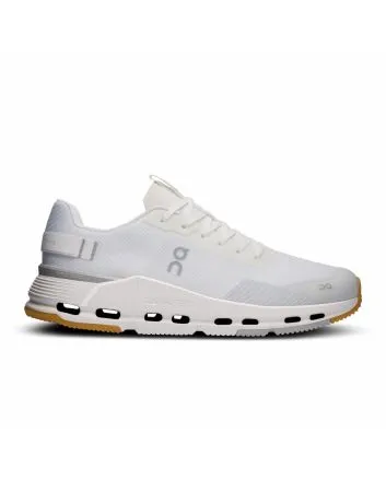 Zapatillas On Running Cloudnova Form 2  Blanco-Blanco Marfil para hombre