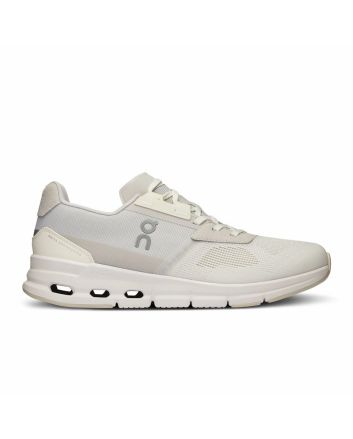 Zapatillas de deporte ON Cloudrift Blanco sin teñir y gris para mujer 