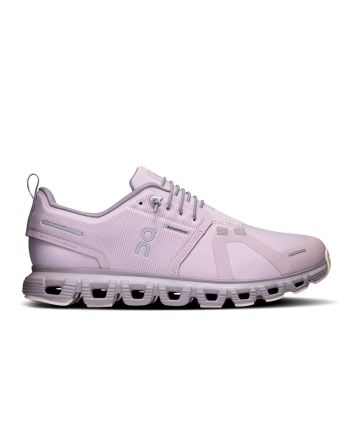Zapatillas impermeables On Running Cloud 6 Waterproof color malva y zinc para mujer