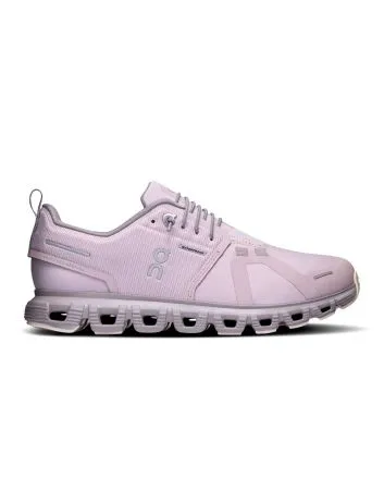 Zapatillas impermeables On Running Cloud 6 Waterproof color malva y zinc para mujer