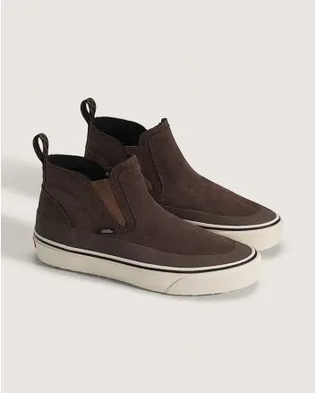 Zapatillas aislantes e impermeables Vans MTE Mid-Slip Marrones Unisex 