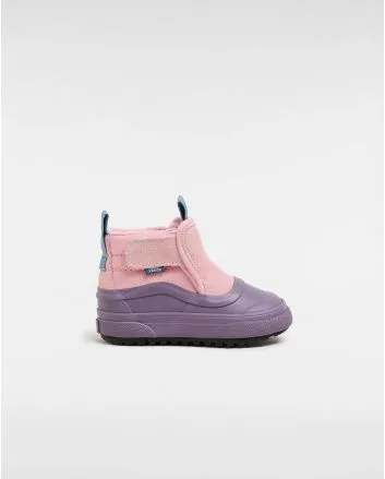 Zapatillas impermeables Vans MTE Slip-On Hi Terrain V Rosas para bebés 1-4 años