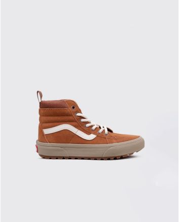 Zapatillas impermeables Vans UY SK8-Hi MTE Glazed Ginger Marrones para niño/a 4-8 años