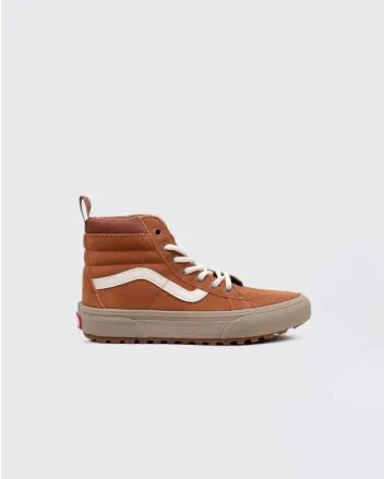 Zapatillas impermeables Vans UY SK8-Hi MTE Glazed Ginger Marrones para niño/a 4-8 años