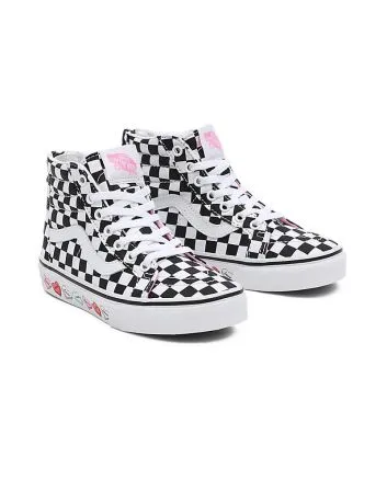 Zapatillas Vans UY SK8-Hi Zip Candy Hearts (4-8 años)