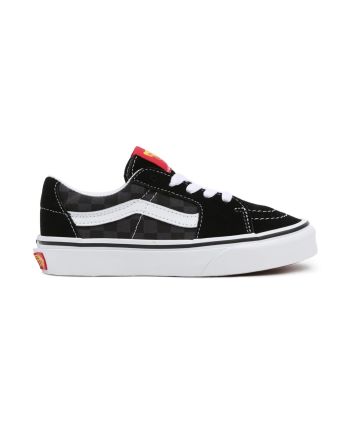 Zapatillas Vans UY Sk8-Low Checkerboard Negras (4-8 años)