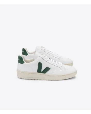 Zapatillas ecológicas Veja V-12 Leather Extra White Cyprus 