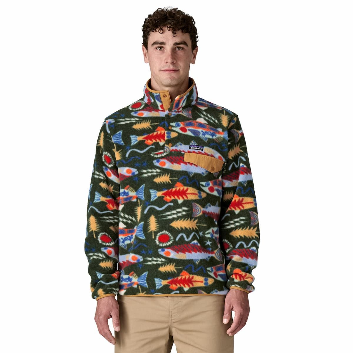 【廃盤レア】patagonia 13AW Synchilla Snap-T M Patagonia LW Synchilla Snap-T Verde salmones – Forro polar Hombre